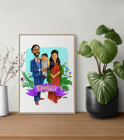 Family illustration